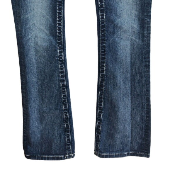 Miss Me Bootcut women's jeans, size 26, embellished, JE5620B2L, medium wash blue - Picture 3 of 13
